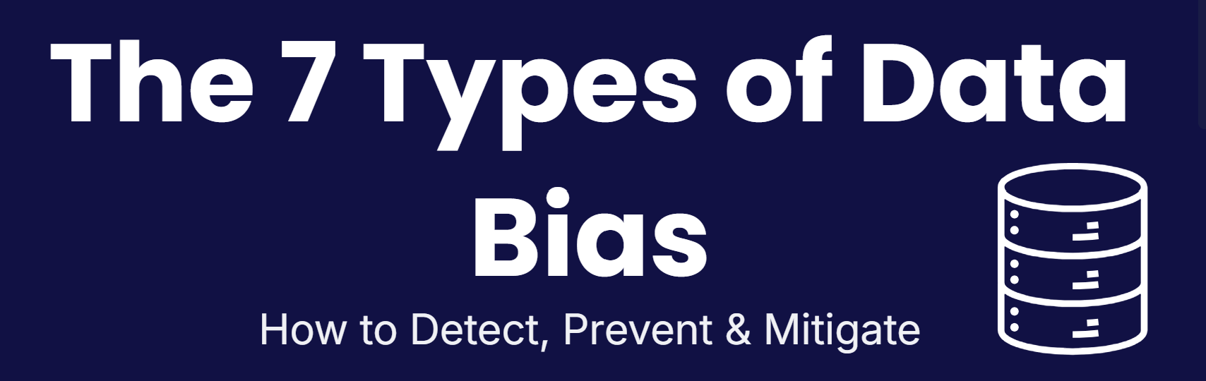 Data Bias Infographic